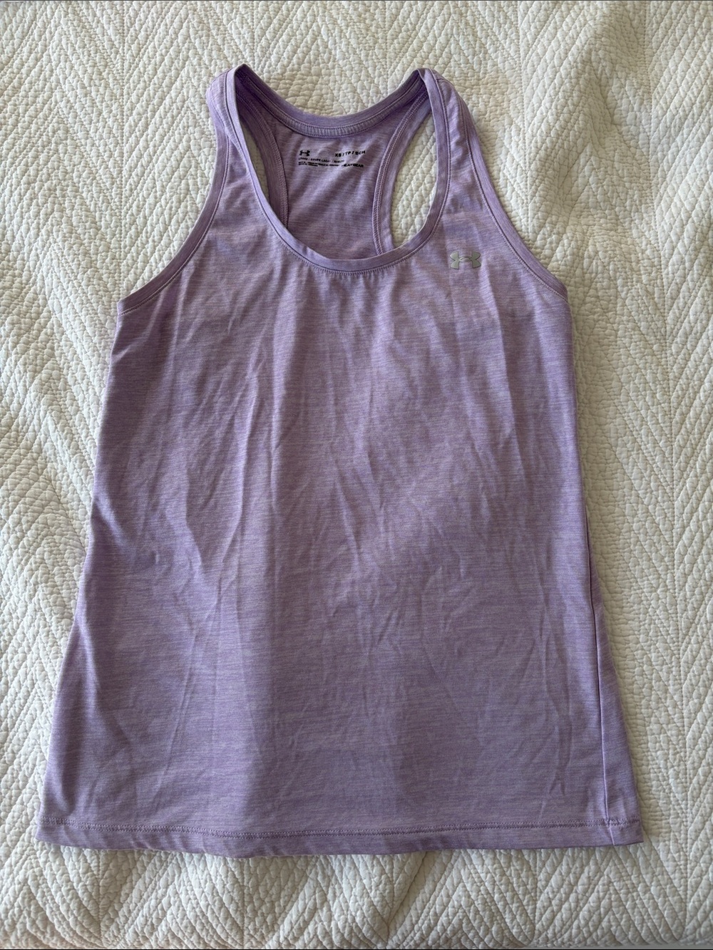 Under Armour Lavender Racerback Performance Tank